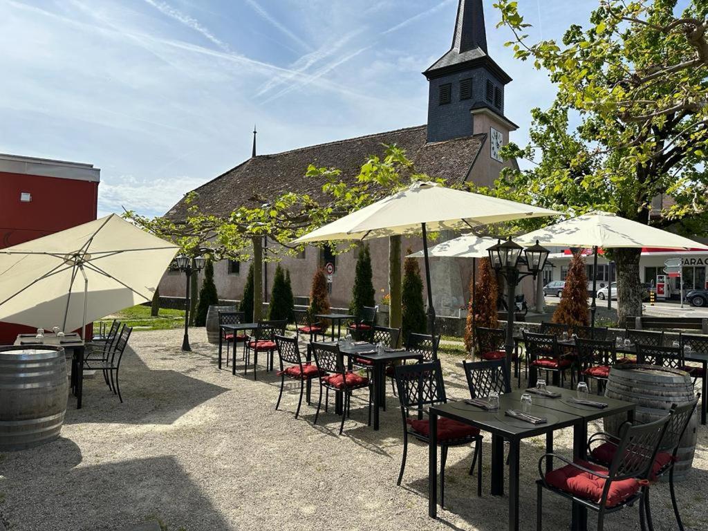 Hotel Au Boeuf Rouge Crassier Zewnętrze zdjęcie